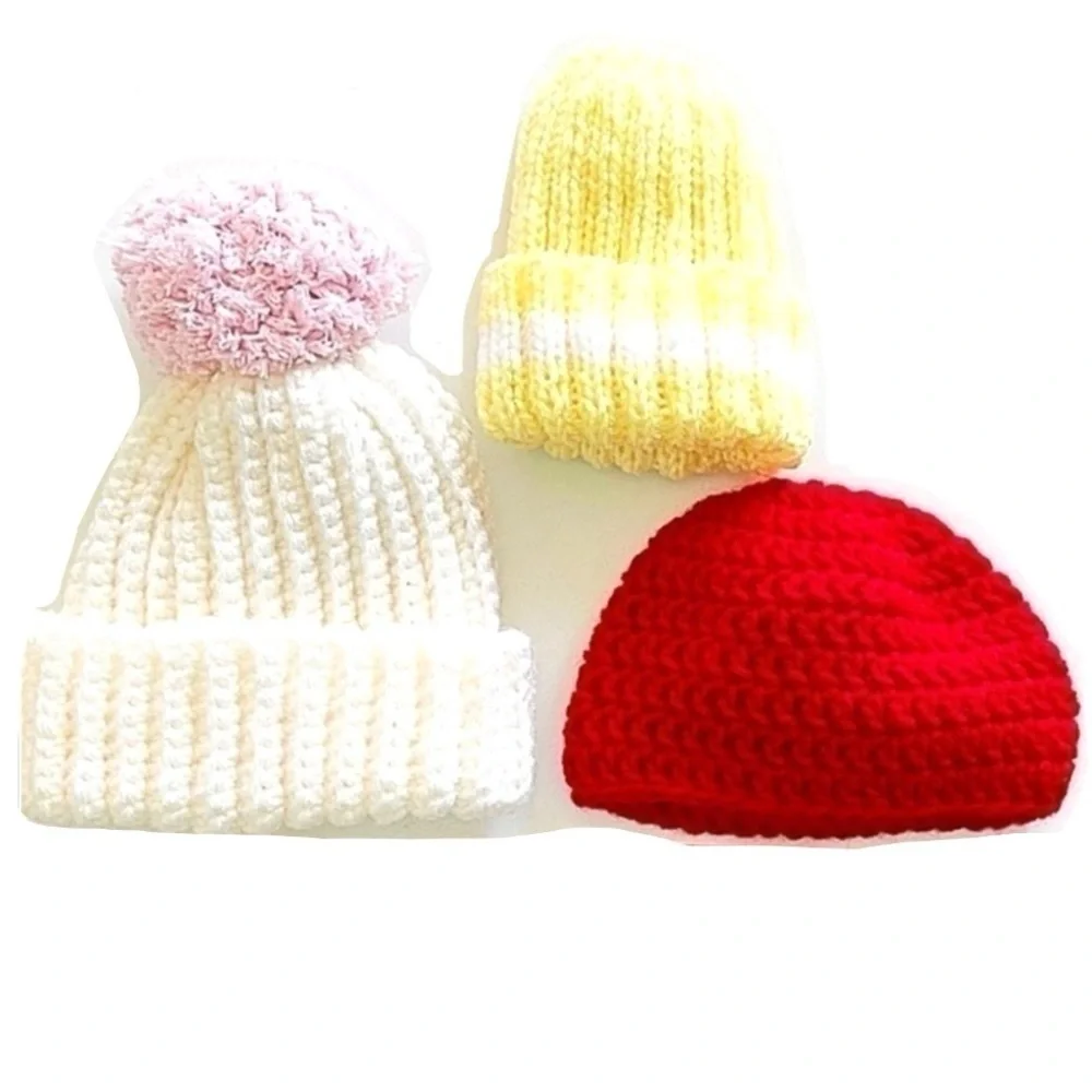 5 for $25!  Baby Beanie! - Hand Crocheted!